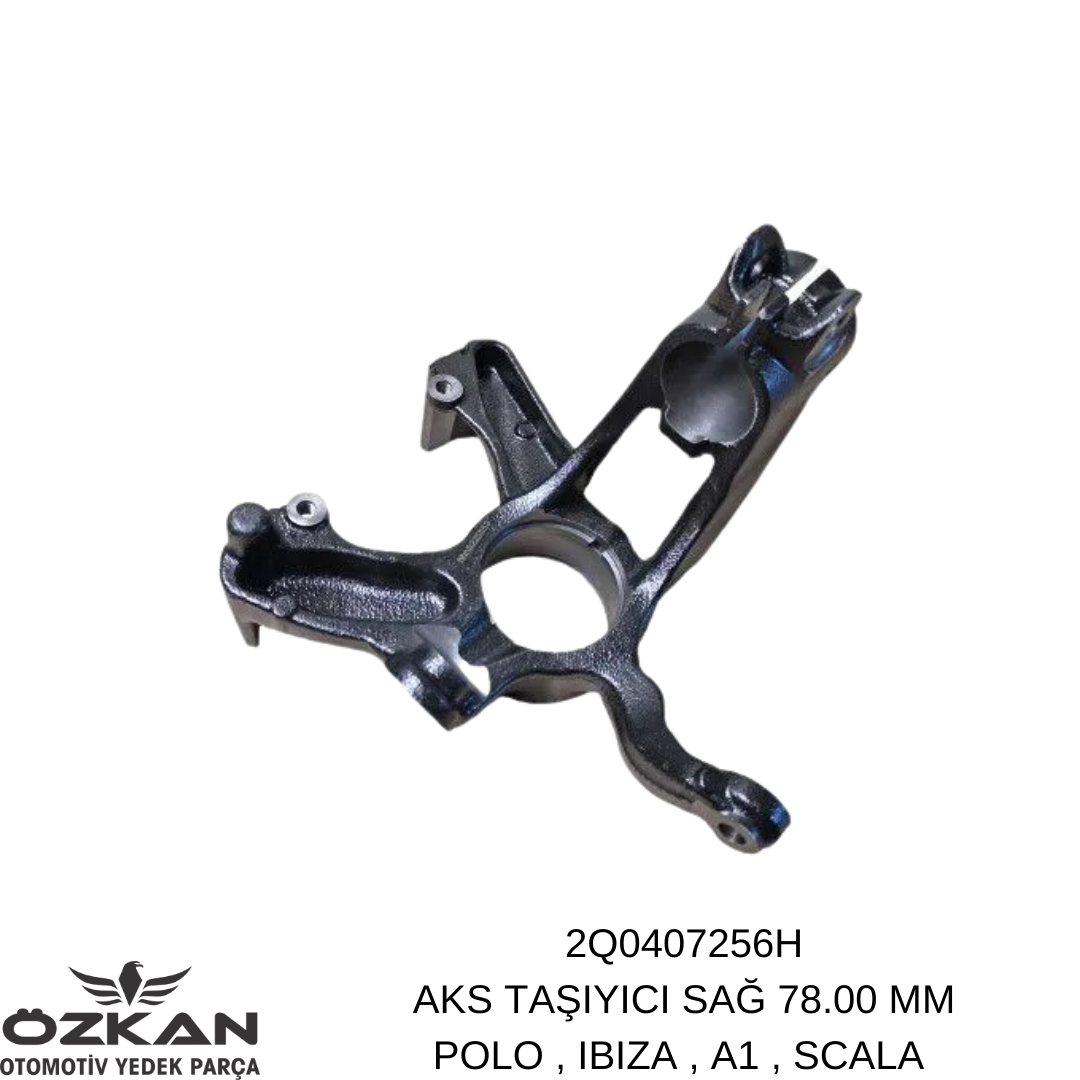 2Q0407256H AKS TAŞIYICI SAĞ 78.00 MM POLO , IBIZA , A1 , SCALA